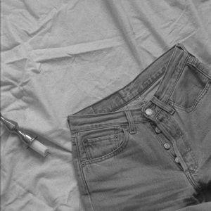 Vintage Levi’s 501 faded size 24 button fly